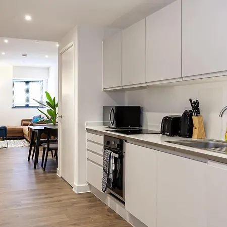 Stylish Modern Apartment In Central Manchester Exterior photo